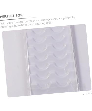7 Pairs false eyelashes curl lash extensions lash clusters cosplay lashes makeup eyelashes colored lashes fake lashes false lash extensions extend artificial fiber fluffy - Buy Online on GoSupps.com