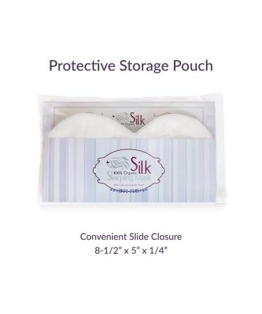 Silk Lady Organic Mulberry Silk Sleeping Eye Mask - Buy Online on GoSupps.com