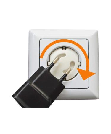 Keroos Child Locking Sockets - Safe Socket Protection for Kids | 10 Pack - No Glue Needed - White - Buy Online on GoSupps.com