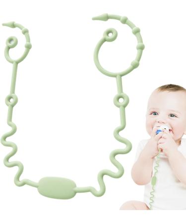 Stretchy Silicone Toy Belts for Toddlers | Car-Stroller Toy Straps | Safe & Versatile Pacifier Clips - Buy Online on GoSupps.com