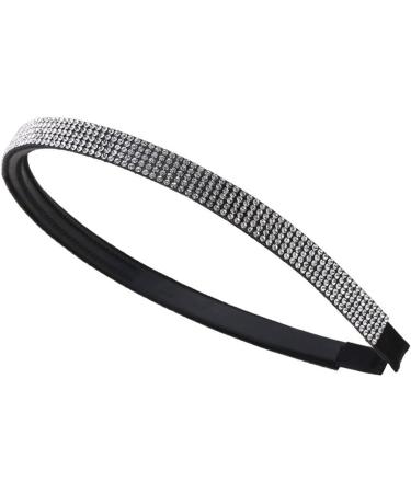 scicent Hairbands Women 3 Pieces Headwear Set 1 Rhinestone Headbands and 2 Crystal Hair Clips Fashion Non-Slip Hair Band Birthday Weddding Hair Hoop Embellished Hair Accessories - 23505 - Buy Online on GoSupps.com
