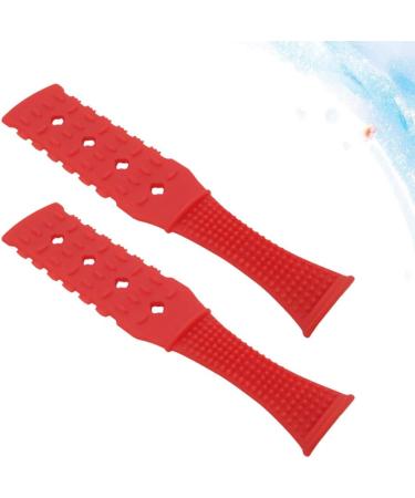 Milist 2 Massage Bars Gua Sha Scraping Hammer - Red Acupoint Massager for Body & Back Health Care - Buy Online on GoSupps.com