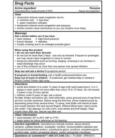 Three Pack Nasal Congestion Relief Sprays - 20ml Each + FREE Nasal Inhaler | Fast International Shipping - Buy Online on GoSupps.com