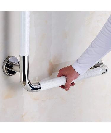 Grab Bars for Bathtubs and Showers Stainless Steel L Type Grab Rail Bathroom Handrail Safety Support Grab Bar with Anti-Slip Grip f - Buy Online on GoSupps.com
