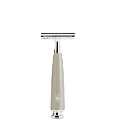 M HLE Rytmo safety razor - safety razor for classic razor blades - precious resin handle in melange with metal accents - Buy Online on GoSupps.com