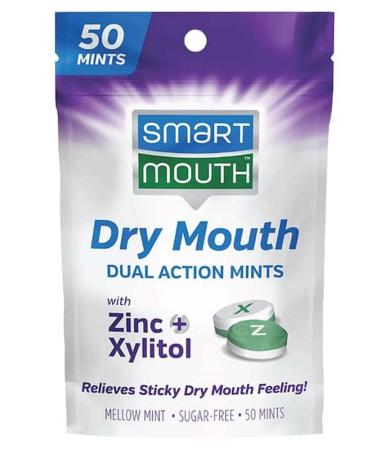SMART MOUTH Dry Mouth Dual Action Mints 50ct.