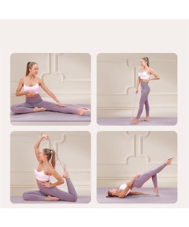 Bow Training Toe Grip Exercise Band & Purple Magnet Fascia Ball | Leg Stretch & Muscle Relaxation - Buy Online on GoSupps.com