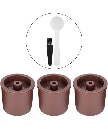 BstXqty 5PCS Coffee Filter Food Plastic Reusable Coffee Capsules Pod Filter Coffee Cups Strainer Suitable for Coffee Accessories Replacement - Buy Online on GoSupps.com