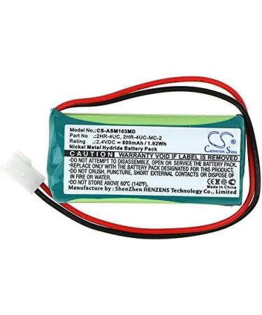 Battery for Air Shields-Vickers JM103 Jaundice Meter | Replacement 2HR-4UC 2HR-4UC-MC-2 OM11401 | International Shipping Available - Buy Online on GoSupps.com