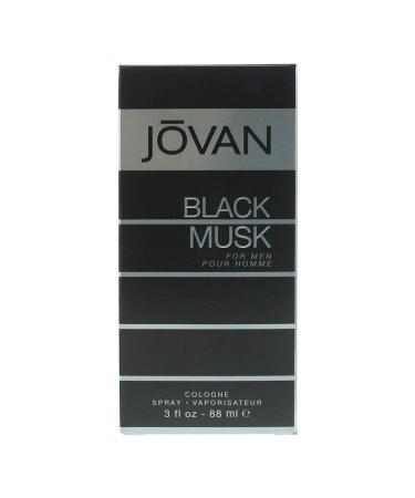 Jovan Black Musk by Jovan for Men - 3 Ounce Cologne Spray - Buy Online on GoSupps.com