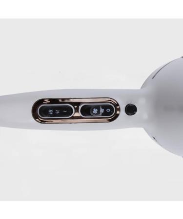 1800W Professional Hair Dryer Powerful Hairdryers with 2 Nozzles Lightweight Blow Dryer Fast Dry 2 Speed 3 Heat Cool Shot Setting Long Cable AC Motor Fast Drying Time and Frizz Free Shine White Small - Buy Online on GoSupps.com