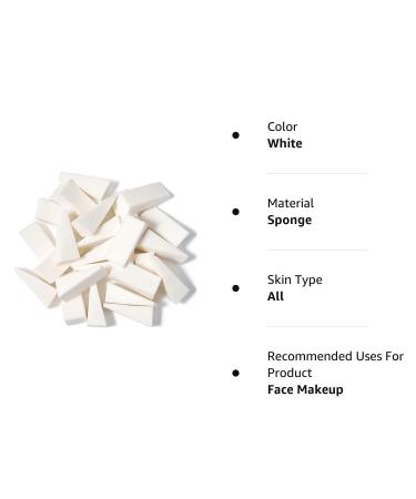 25pcs Cosmetic Puff Powder Puff Set - Makeup Wedge Foundation Sponge Blender for Beauty Women - Makeup Tools Accessories - Buy Online on GoSupps.com
