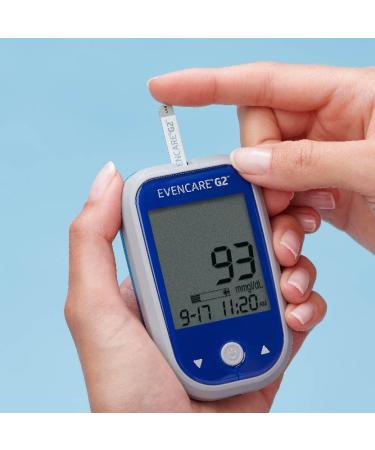 Evencare Medline G2 Blood Glucose Test Strips - 50 Count for G2 Monitoring System - Buy Online on GoSupps.com