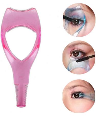 3 Po en 1 Outils De Cils Mascara Shield Applicateur Guard Guide De Cils pour Maquillage Carte De Cils en Plastique Transparent pour Les Filles Roses - Buy Online on GoSupps.com