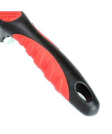 PopetPop 2pc Portable Pet Grooming Brush Set - Stainless Steel Animal Fur Remover for Dogs Cats and Rabbits - Durable & Lightweight Cleaning Tool - Buy Online on GoSupps.com