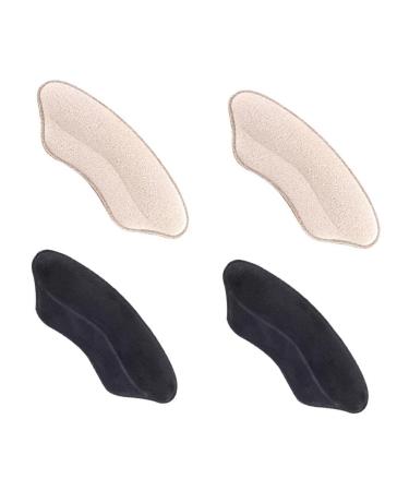2 Pairs Sponge Heel Comfortable Shoe Pads Shoe Pads for Prevention Cushioned Shoe Pads Shoe Inserts for Heels Heel Grips for Comfortable Heel Pads Sneaker Heel Pads