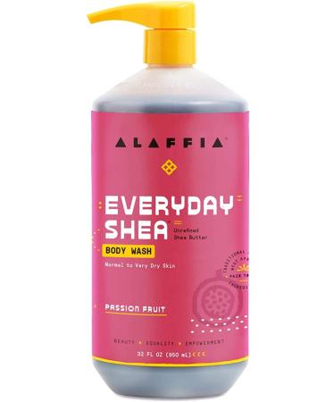 Alaffia Everyday Shea Body Wash - Moisturizing, Fair Trade Shea Butter, Neem & Coconut - 32 Fl Oz - Buy Online on GoSupps.com