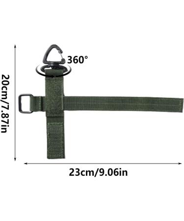 Multifunctional Glove Clip Holder - Key Ring Loop for Gloves & Gear - 3 Pack in Black Army Green Khaki | Perfect for Mountaineers & Climbers - Buy Online on GoSupps.com