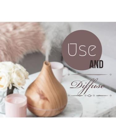 Greenwood Essential Pure Rose Aroma Oil (Suitable for Aroma Diffuser) 100% Natural Therapeutic Grade 300ml (10 oz) 10 Fl Oz (Pack of 1) - Buy Online on GoSupps.com