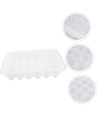 GLEAVI 1pc Box 24 Egg Trays Storage Bins Fridge Clear Storage Bin with Lid Egg Storage Tray Filling Egg Cup - Buy Online on GoSupps.com