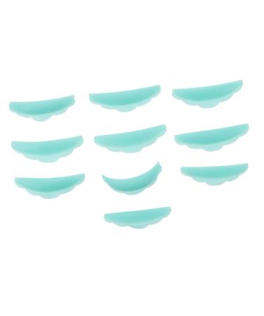 Healeved 30 Pairs Eyelash Silicone Gasket Makeup Orgnizer Reusable Eyelash Perm Gaskets Eyelash Perm Tools Washers Eyelash Permanent Perm Curler Fake Eyelash Shield Pads Fake Eyelashes Tool