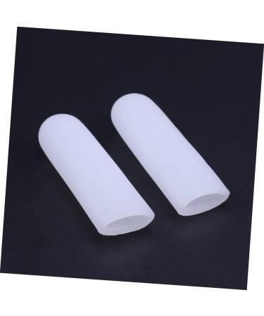 VANZACK Toe Separator & Thumb Brace - 2 PC Latex Gloves for Toe & Finger Protection - White, Size 1 - Buy Online on GoSupps.com