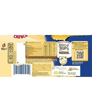 Nestl - White Crunch 2X100G - Crunch Blanc 2X100G - Price Per Unit - Fast Delivery - Buy Online on GoSupps.com