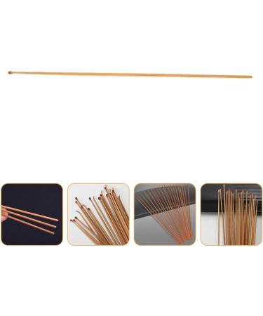 Buy Cabilock Bamboo Ear Cleaning Picks Wood Ear Wax Remover Spoon | Eco-Friendly Ear Care Tool 17x0.2cm - Buy Online on GoSupps.com