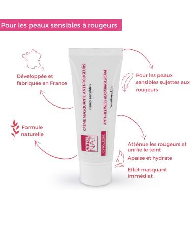 Cytolrose CC Tinted Cream for Sensitive Skin | Instant Coverage & Skin Reduction | 40ml - Cytolnat - Buy Online on GoSupps.com