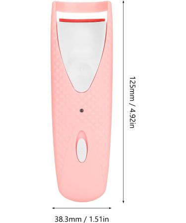 Heated Eyelash Curler - Portable Quick Preheating High Safety Battery Powered Ergonomic Design for Perfect Lashes - Buy Online on GoSupps.com