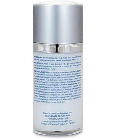 Rejuvenate Eye Revitalizer Gel Neuroinfuser Hydrator for Bright Eyes 15 ml | 0.5 Fl Oz - Buy Online on GoSupps.com