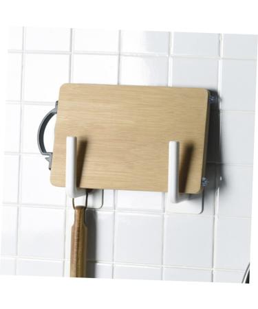 BUTIFULSIC 10pcs Multifunctional Hook Wall Towel Rack Clothes Hook Towel Bar Kitchen Hook Coat Hook White Abs - Buy Online on GoSupps.com