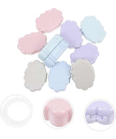 Solustre 10-Pack Colored Contact Lens Case - Portable Travel Storage Box with Mirror - Sweet Design & Durable ABS Holder - Buy Online on GoSupps.com