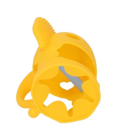 Shop Baby Massager & Bite Ring Toy - Silicone Baby Glove with Elephant Design for Teething Relief | International Shipping Available - Buy Online on GoSupps.com