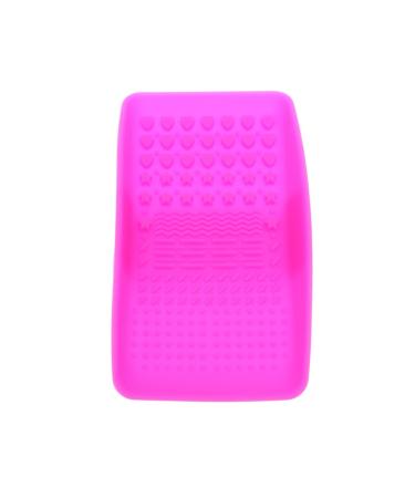 minkissy 1pc Brush Washing Mat Makeup Brush Scrubber Mat Makeup Brush Cleaner Mat Brush Cleaning Pad Silicone Makeup Brush Cleaning Mat Cleanser Hair Brush Cleaner Tool Portable Paint Brush