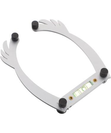 FOMIYES 4pcs white white outfit brow shaping kit positioning ruler aluminum alloy eyebrow line - Buy Online on GoSupps.com