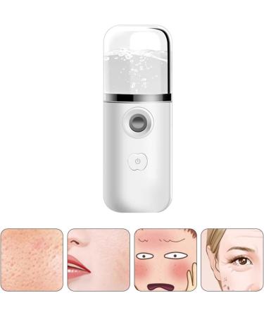 DRESSOOS Hydrating Instrument Eyelash Extensions Mist Sprayer for Skin Care Makeup Face Steamer Abs White - Buy Online on GoSupps.com