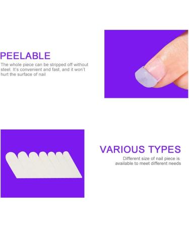 6pc Nail Repair Fiberglass Silk Wrap Adhesive Reinforce Protector Stickers for UV Gel Nails - Buy Online on GoSupps.com