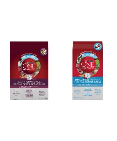 Purina ONE Smartblend Puppy Food Dry Dog Food 6 kg + Purina ONE Smartblend Small Breed Dry Dog Food Beef 3.63 kg 6.0 kg (Pack of 1) Dry Dog Food + Dry Dog Food