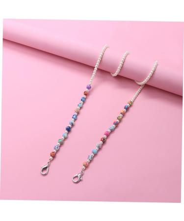 Shop Gatuida 4pcs Mask Anti-Drop Chain Shot Glasses Beads - Durable Polymer Clay Multipurpose for Kids | International Shipping Available - Buy Online on GoSupps.com