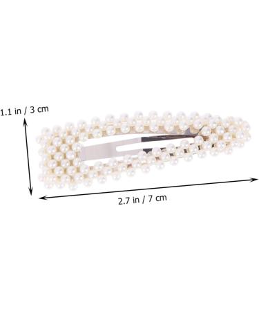 Beaupretty Crystals hair clip crystals beads hair barrettes Crystal Hair Barrettes Hair Clamps Barrettes snap Barrettes Clips Bobby Hair Accessories Stylish Hair button big hair Beads - Buy Online on GoSupps.com