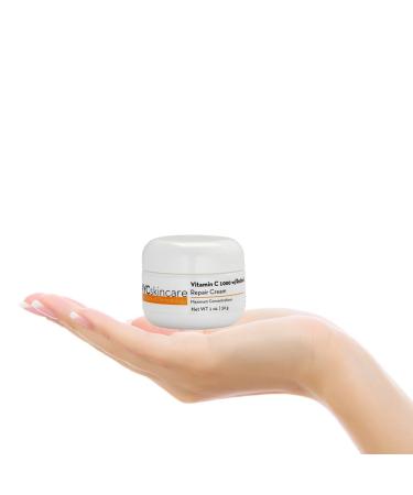 Vitamin C Retinol Cream for Face | Anti-Aging Brightening | Jojoba Oil & Squalane | 1oz Professional Quality - Buy Online on GoSupps.com