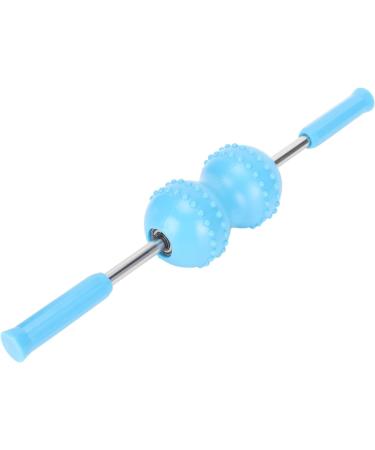 Fascia Muscle Roller - Dual Ball Deep Tissue Massage for Pain Relief | Perfect for Legs & Neck - Buy Online on GoSupps.com