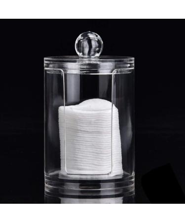 Buy Wabper Box - Transparent Cotton Pad Holder & Acrylic Desktop Accessories for Cosmetics & Earrings - Buy Online on GoSupps.com