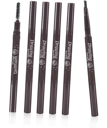 Balacoo 3pcs 2 1 Waterproof Brow Pencil Eyebrow Brush Eyebrow Pencil Brush Double Head To Rotate - Buy Online on GoSupps.com