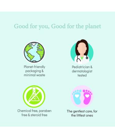 TruBaby Daily Eczema SPF 30+ Sunscreen - NEA Accepted for Sensitive Skin - Unscented, Reef Safe, Planet-Friendly - 2.0 oz - Buy Online on GoSupps.com
