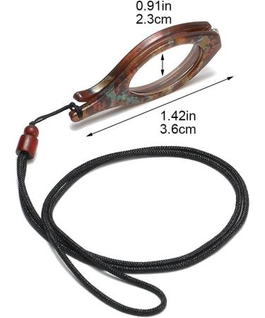 Vepoty Folding Reading Glasses for Seniors - Portable Neck-Hanging Presbyopic Eyewear - Buy Online on GoSupps.com