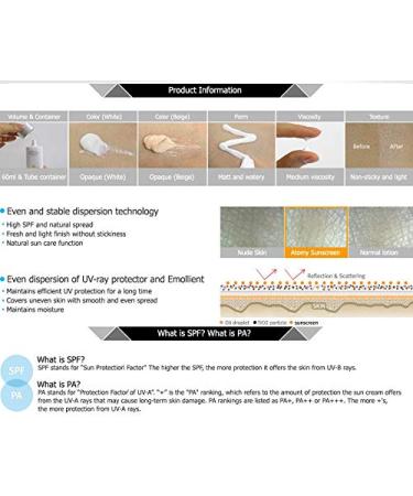 Atomy Sunscreen 60ml: Effective Sun Protection for Daily Use - Buy Online on GoSupps.com