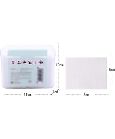 Portable Cleansing Cotton 400pcs Organic Cotton Pads Makeup Cotton Wipes Makeup Napkins Remover Organic Coton Wipes Natural Cosmetic Squares Puff Soft Comfortable (Color : White Size : 5 * 6) 5*6 White - Buy Online on GoSupps.com