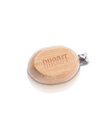 Rhoost Deluxe Baby Nail Clipper - Ergonomic Bamboo & Silicone Design for Infants & Toddlers - Teal - Buy Online on GoSupps.com